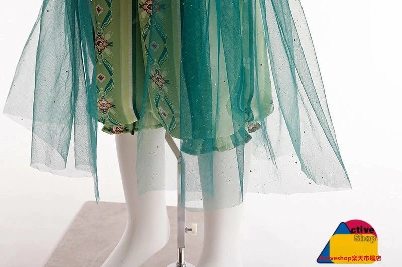 ジャスミン プリンセス ドレス お姫様 ハロウィン コスプレ 衣装 子供 ドレス なりきり セットアップ キッズ 女の子 ドレス 上下豪華6点セット 衣装 キッズ 100 110 120 130 14