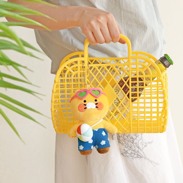 スノーピーク X カカオフレンズ チュンシク キーリング Yellow Qoo10] カカオフレンズ チュンシク ドレスアップ キーリング 衣