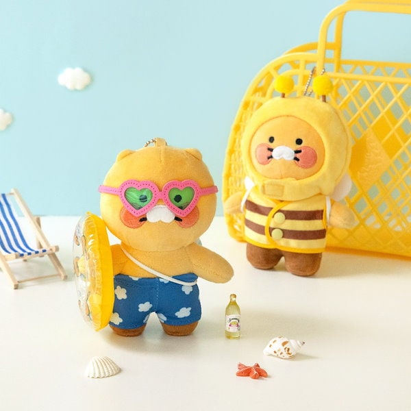 スノーピーク X カカオフレンズ チュンシク キーリング Yellow Qoo10] カカオフレンズ チュンシク ランダムボックス キーリング