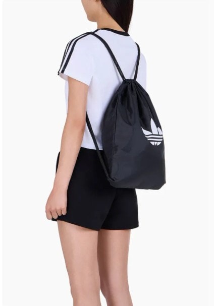 Qoo10] adidas ナップザック ブラック GYMSACK