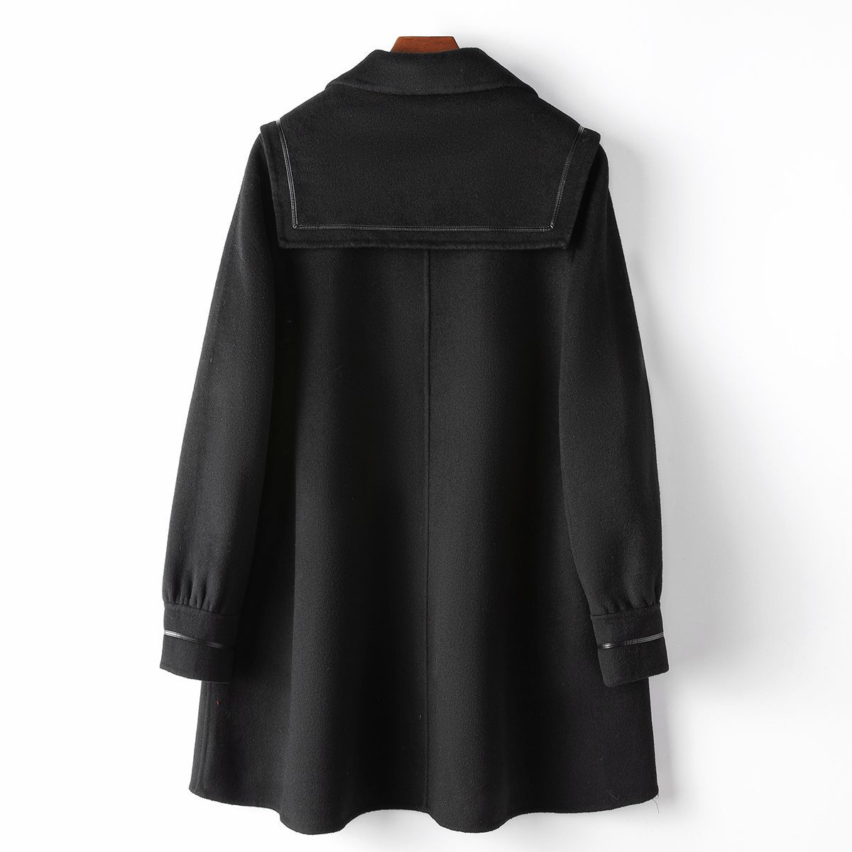 少量衣類春新作ネイビーカラー70ウールコート女性用2024ネットセレブ同風レディースウールコート 少量衣類春新作ネイビーカラー70ウールコート女性用2024ネットセレブ同風レディースウールコート