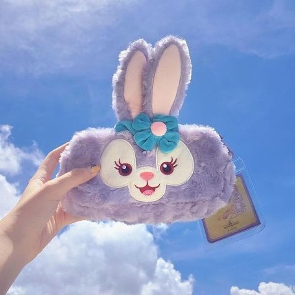 ステラルーぬいぐるみポーチ TDS 東京ディズニーシー限定 ステラルー フェイス型 ぬいぐるみポーチ