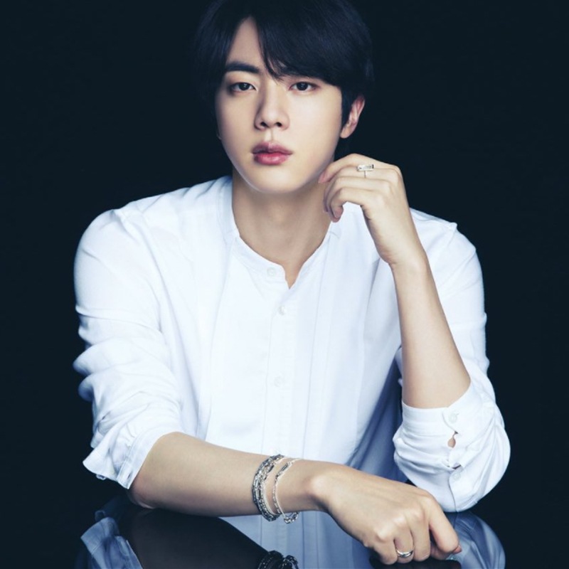 正規品 [BTS ジン 着用] B608 ブレスレット 韓国 アクセサリー シルバー レディース