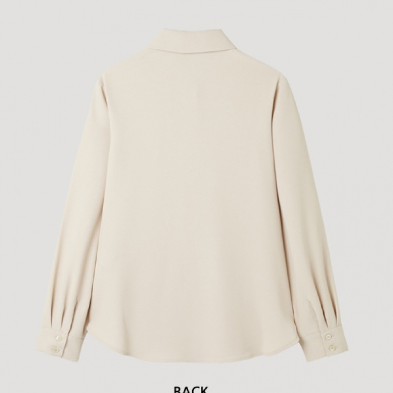 (Shes Miss) ベーシックレギュラーシャツ_SWWSTP12010_LB (Shes Miss) ベーシックレギュラーシャツ_SWWSTP12010_LB