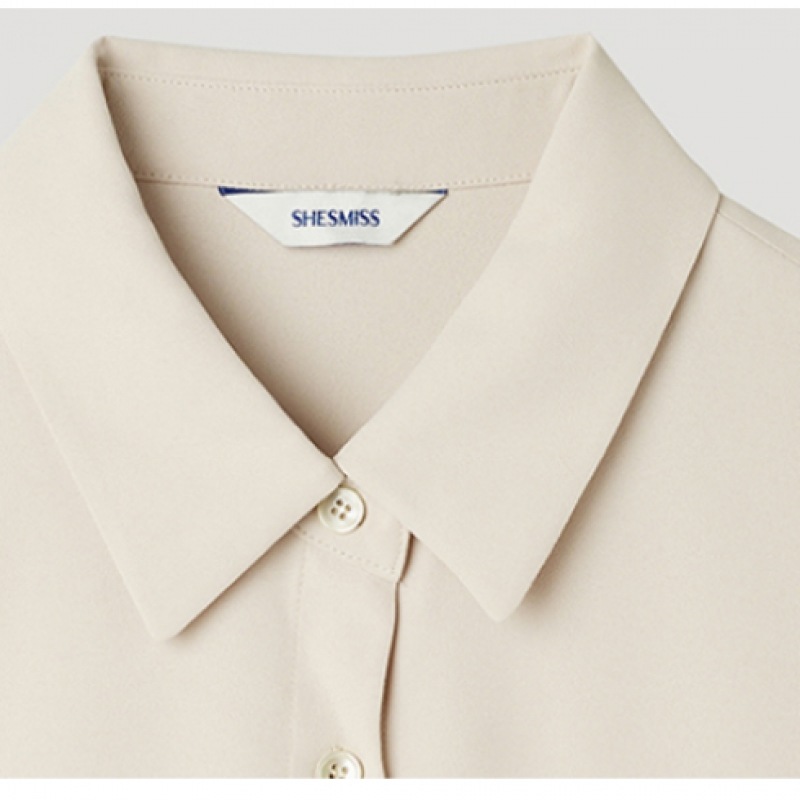 (Shes Miss) ベーシックレギュラーシャツ_SWWSTP12010_LB (Shes Miss) ベーシックレギュラーシャツ_SWWSTP12010_LB