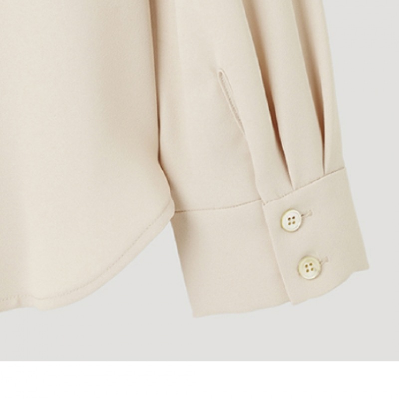 (Shes Miss) ベーシックレギュラーシャツ_SWWSTP12010_LB (Shes Miss) ベーシックレギュラーシャツ_SWWSTP12010_LB