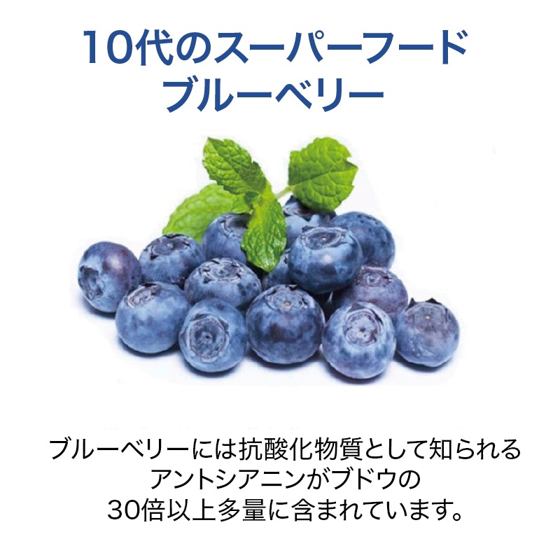 ブルーベリージュース100% 70mlX30パック 韓国 無農薬 オーガニック ブルーベリー
