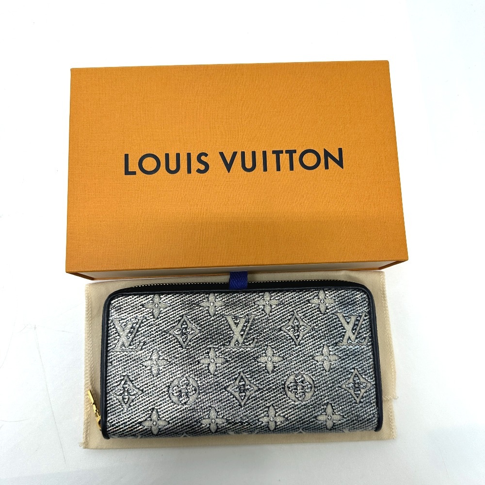 ルイヴィトン M82468 モノグラムジャガード ジッピーウォレット 長財布 美品 LOUIS VUITTON ルイヴィトン モノグラム ジャガード M82468