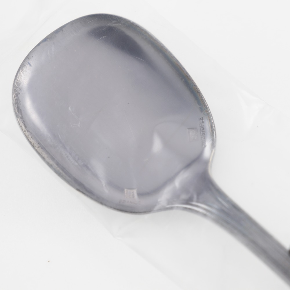 アルビ アイスクリームスプーン 13cm 「Haagen-dazs」刻印 2本セット シルバー製(シルバーコーティング) カトラリー シルバー _ 中古品