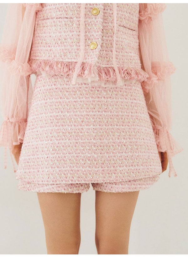 【即納】ファーファー FURFUR ボトムス 25秋冬 ツイードスカショーパン スカート パンツ ミニ丈 rwft254075 rwfp254051 【即納】ファーファー FURFUR ボトムス 25秋冬 ツイードスカショーパン スカート パンツ ミニ丈 rwft254075 rwfp254051