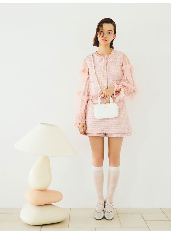 【即納】ファーファー FURFUR ボトムス 25秋冬 ツイードスカショーパン スカート パンツ ミニ丈 rwft254075 rwfp254051 【即納】ファーファー FURFUR ボトムス 25秋冬 ツイードスカショーパン スカート パンツ ミニ丈 rwft254075 rwfp254051