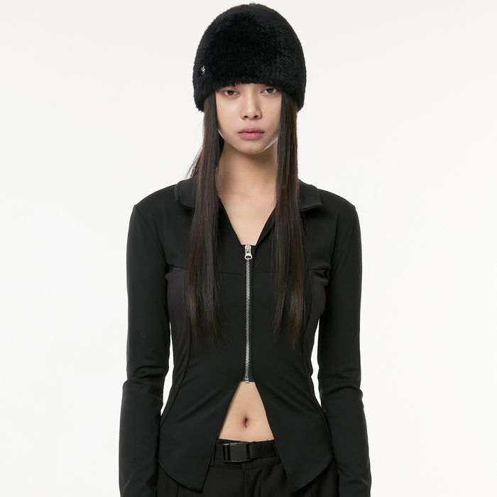 【FLAREUP】 FUR KNIT BEANIE : 2COLORS 【FLAREUP】 FUR KNIT BEANIE : 2COLORS