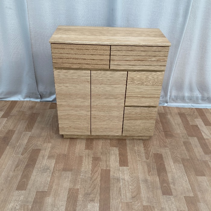 キッチン収納 ラルジュ横格子ダストボックス4分別 キッチン収納 ラルジュ横格子ダストボックス4分別