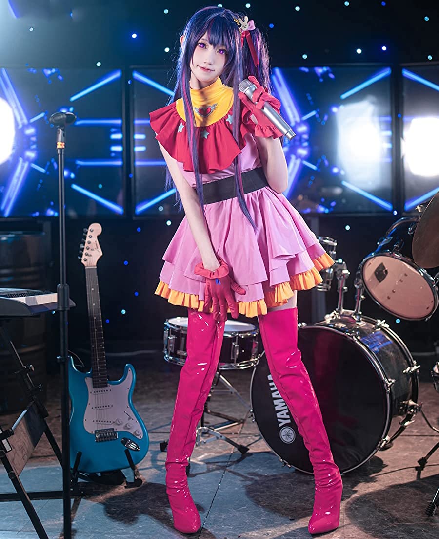 【全シリーズ発売中】 【値引き中】コスチューム アイドル ステージ衣装 セット ウィッグ 有馬かな ルビー 星野アイ コスプレ衣装 推し子