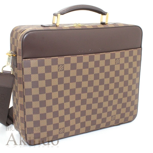 【新品・未使用】ルイヴィトン ビジネスバッグ サバナ ダミエ A4 書類バッグ PCケース ブリーフケース 仕事 ハンドバッグ ポルト オルディナトゥール・サバナ 茶 メンズ N53355 カバン B 【新品・未使用】ルイヴィトン ビジネスバッグ サバナ ダミエ A4 書類バッグ PCケース ブリーフケース 仕事 ハンドバッグ ポルト オルディナトゥール・サバナ 茶 メンズ N53355 カバン B