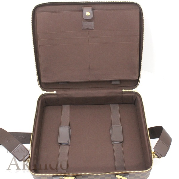 【新品・未使用】ルイヴィトン ビジネスバッグ サバナ ダミエ A4 書類バッグ PCケース ブリーフケース 仕事 ハンドバッグ ポルト オルディナトゥール・サバナ 茶 メンズ N53355 カバン B 【新品・未使用】ルイヴィトン ビジネスバッグ サバナ ダミエ A4 書類バッグ PCケース ブリーフケース 仕事 ハンドバッグ ポルト オルディナトゥール・サバナ 茶 メンズ N53355 カバン B