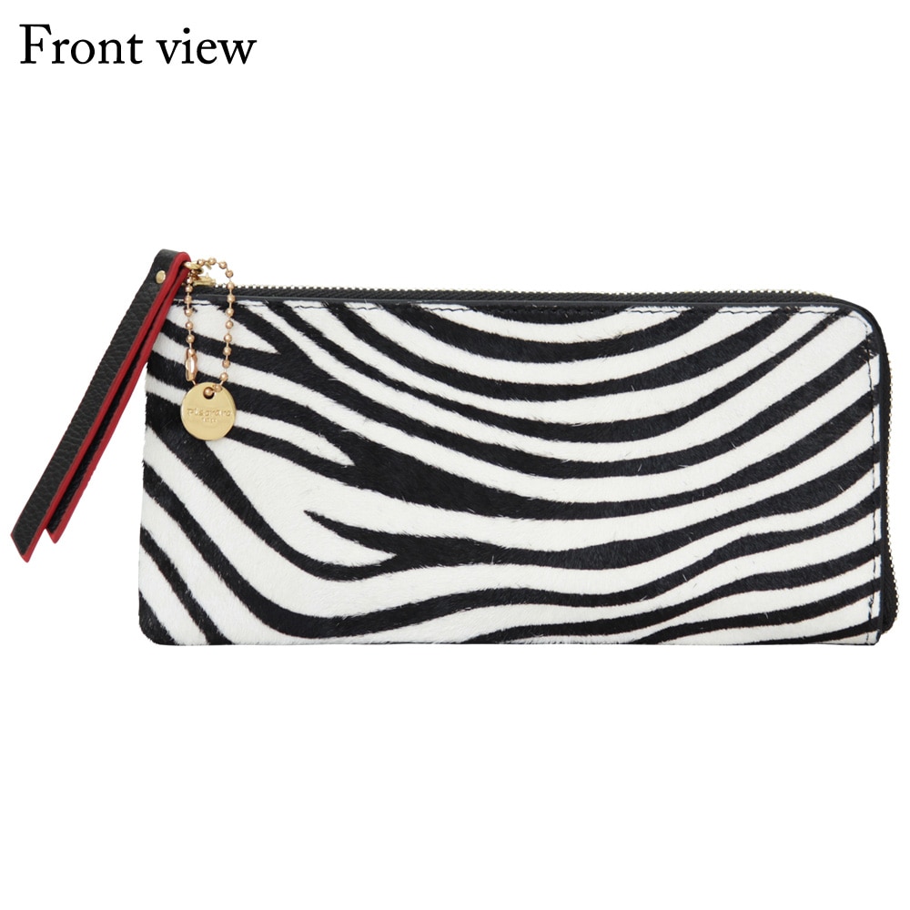 長財布 レディース 本革 ハラコ 薄マチ 小銭入れ カード入れ 可愛い フラグメントケース 可愛い