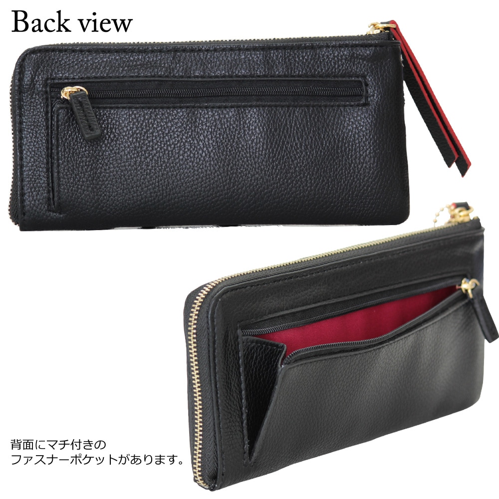 長財布 レディース 本革 ハラコ 薄マチ 小銭入れ カード入れ 可愛い フラグメントケース 可愛い