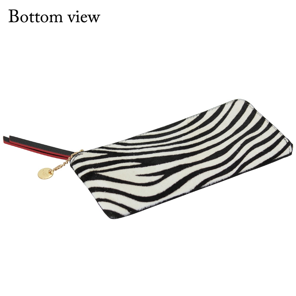 長財布 レディース 本革 ハラコ 薄マチ 小銭入れ カード入れ 可愛い フラグメントケース 可愛い