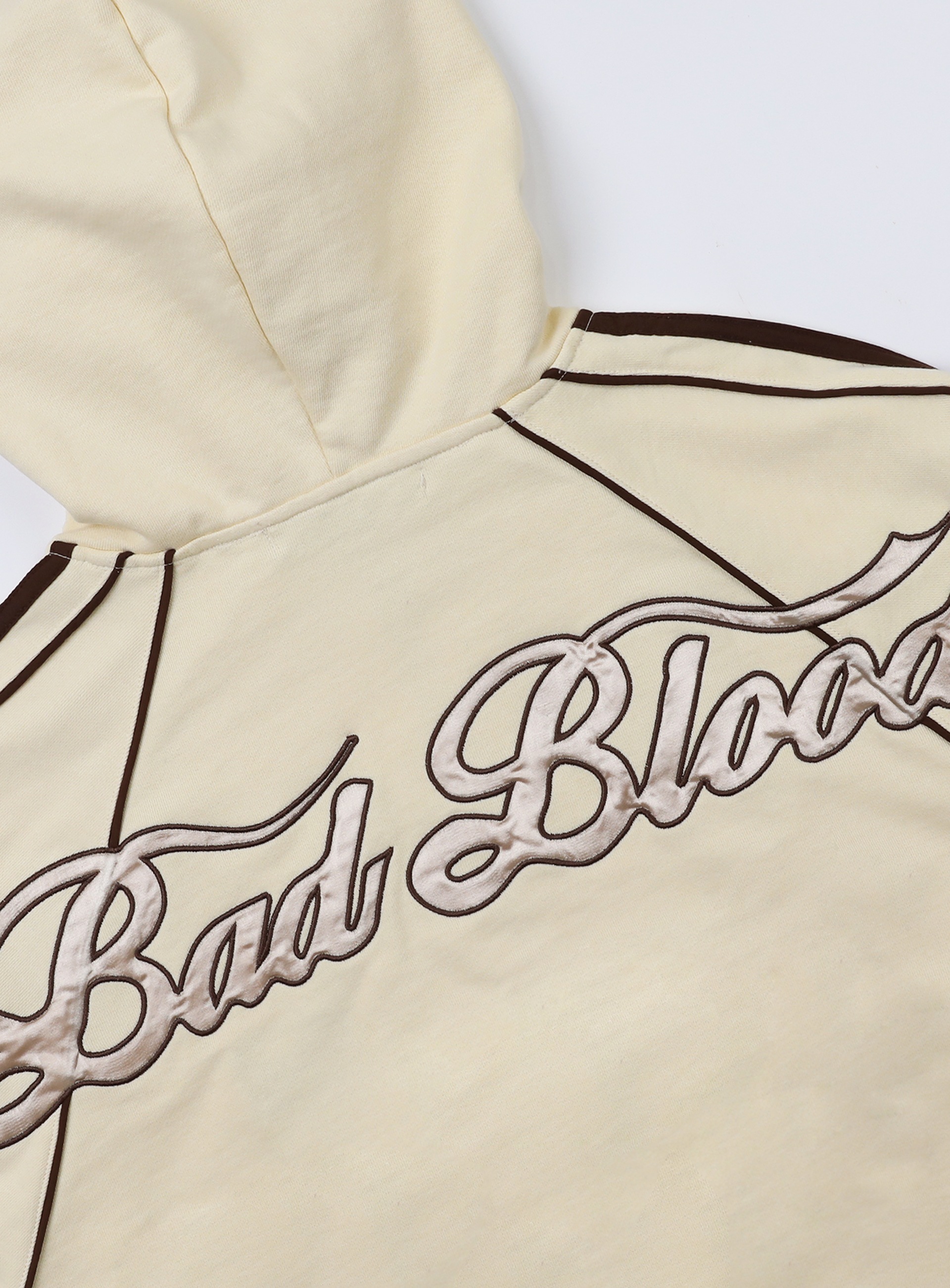 【BADBLOOD】 BILLY HOOD ZIP-UP : BANANA MILK 【BADBLOOD】 BILLY HOOD ZIP-UP : BANANA MILK