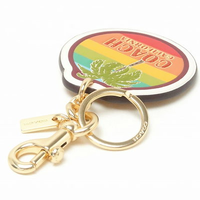 新作在庫 Coach : キーホルダー キーリング カリフォルニア : バッグ・雑貨 25%OFF