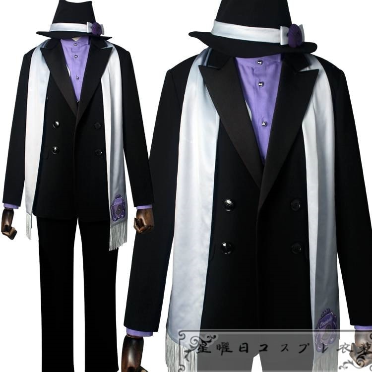 ツイステッドワンダーランド ツイステ オクタヴィネル寮 フロイドリーチ Floyd コスプレ衣装 コスチューム 仮装 変装 スーツ生地で高級感溢れる ツイステッドワンダーランド ツイステ オクタヴィネル寮 フロイドリーチ Floyd コスプレ衣装 コスチューム 仮装 変装 スーツ生地で高級感溢れる