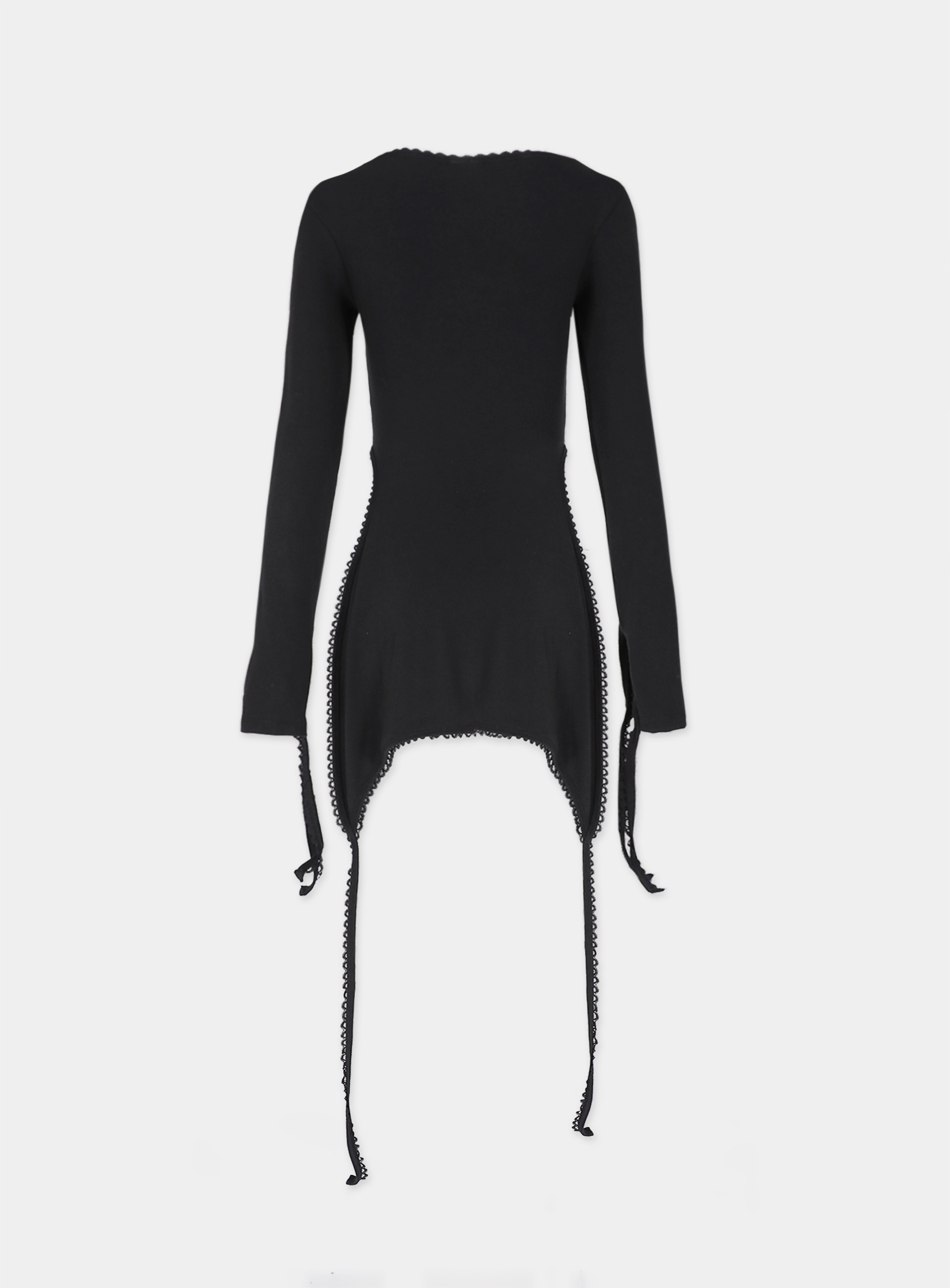 BADBLOOD Stargirl String Long Sleeve 長袖 BADBLOOD】 STARGIRL STRING LONG SLEEVE : BLACK Tシャツ