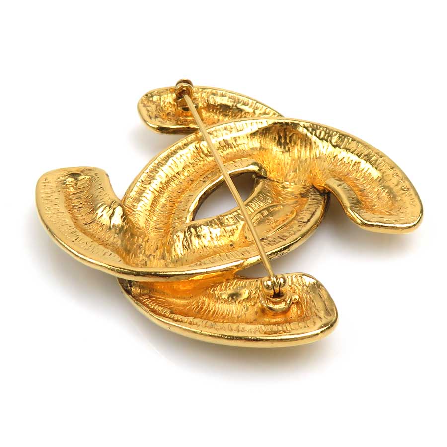 シャネル CHANEL ブローチ ココマーク メタル ゴールド レディース e60857a シャネル CHANEL ブローチ ココマーク メタル ゴールド レディース e60857a