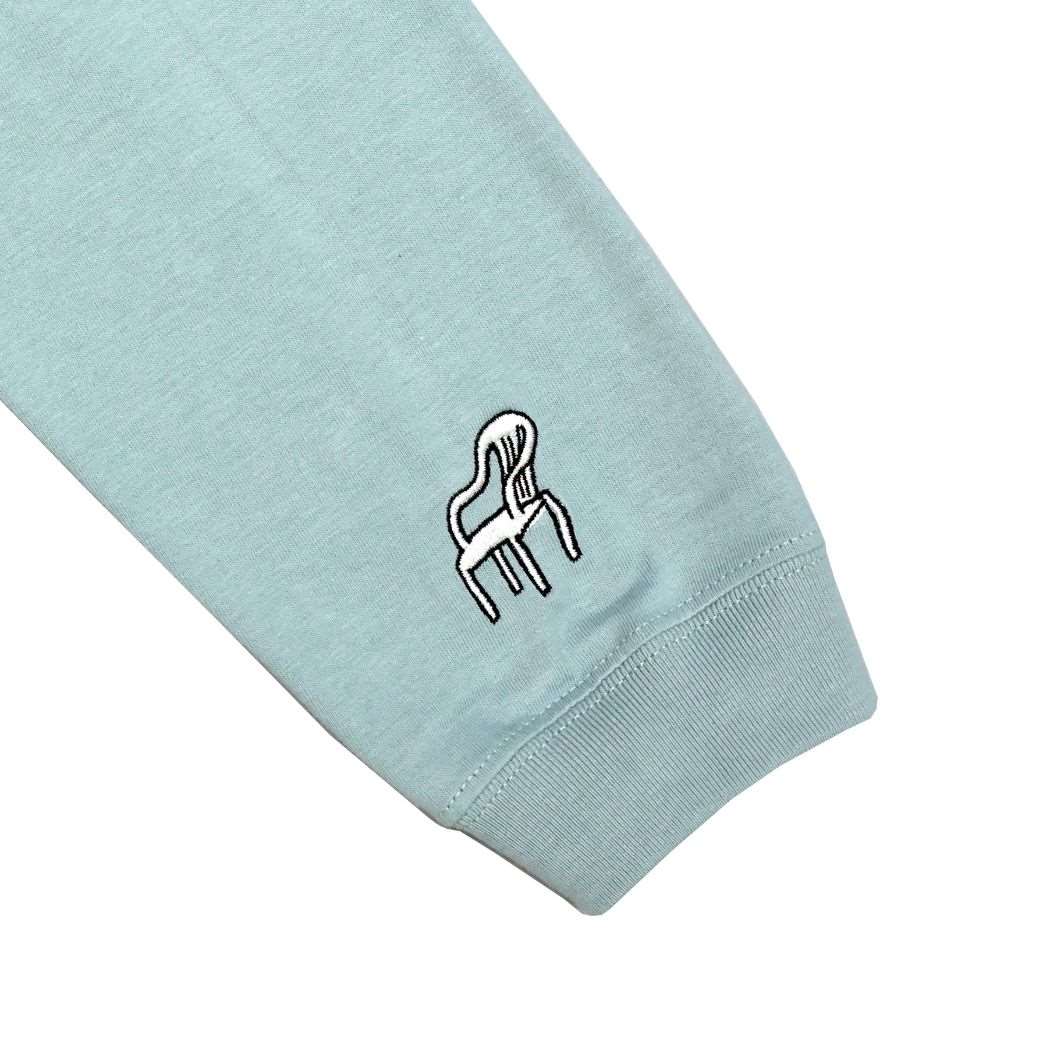 サ道 長袖Tシャツ ロングスリーブTシャツ 緑 かわいい グッズ
