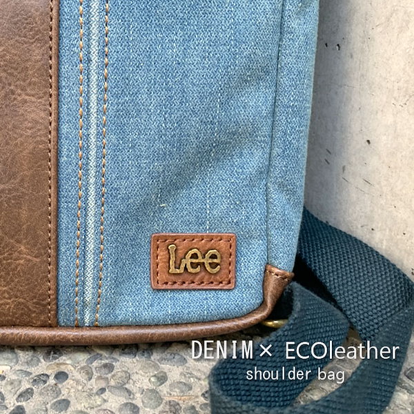 Qoo10] lee ショルダーバッグ デニムバッグ 斜め掛け