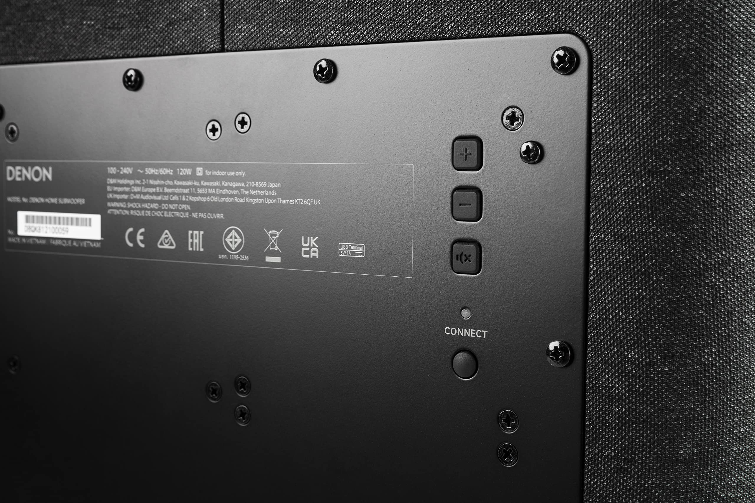 デノン Denon DENONHOMESUB DENONHOMEシリーズ用サブウーハー DENONHOMESUBK ブラック