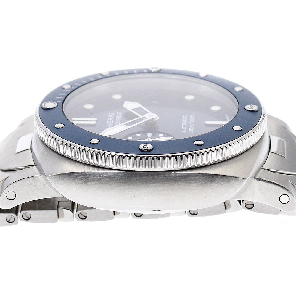 パネライ PANERAI PAM01068 サブマーシブル ブルー ノッテ デイト スモールセコンド 自動巻き メンズ 良品 箱・保証書付き_880820【中古】 パネライ PANERAI PAM01068 サブマーシブル ブルー ノッテ デイト スモールセコンド 自動巻き メンズ 良品 箱・保証書付き_880820【中古】