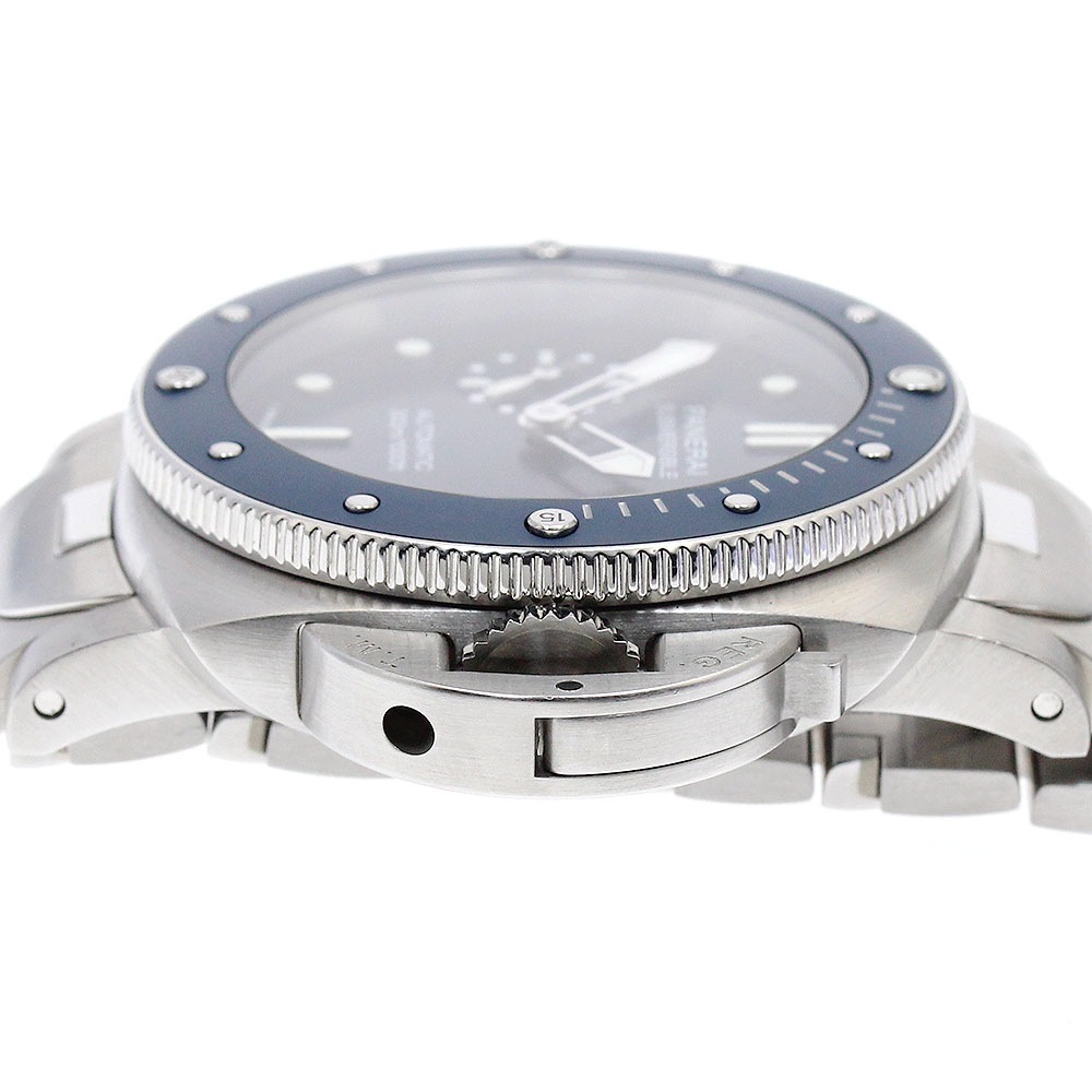 パネライ PANERAI PAM01068 サブマーシブル ブルー ノッテ デイト スモールセコンド 自動巻き メンズ 良品 箱・保証書付き_880820【中古】 パネライ PANERAI PAM01068 サブマーシブル ブルー ノッテ デイト スモールセコンド 自動巻き メンズ 良品 箱・保証書付き_880820【中古】