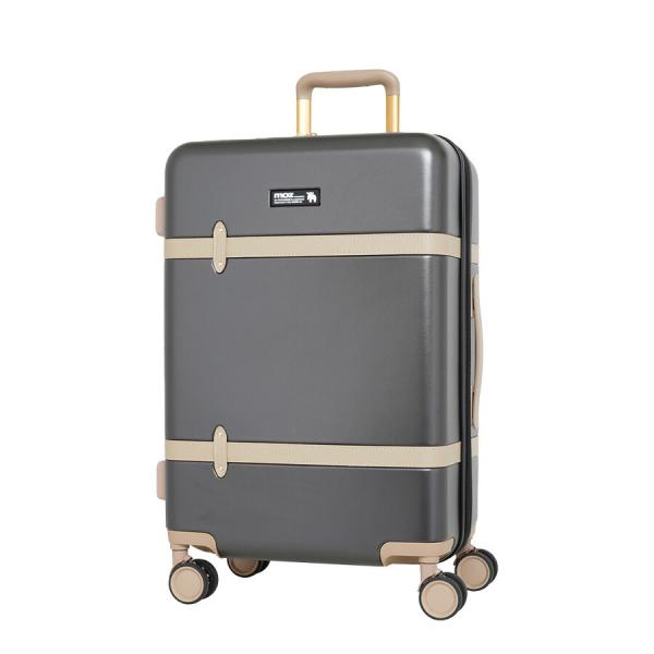 【moz】 mz0859-57 トランク風キャリーケース 56-65L スーツケース レディース ダイヤルロック 拡張機能付き TSA Mサイズ ブランド プレゼント ブラック 【moz】 mz0859-57 トランク風キャリーケース 56-65L スーツケース レディース ダイヤルロック 拡張機能付き TSA Mサイズ ブランド プレゼント ブラック