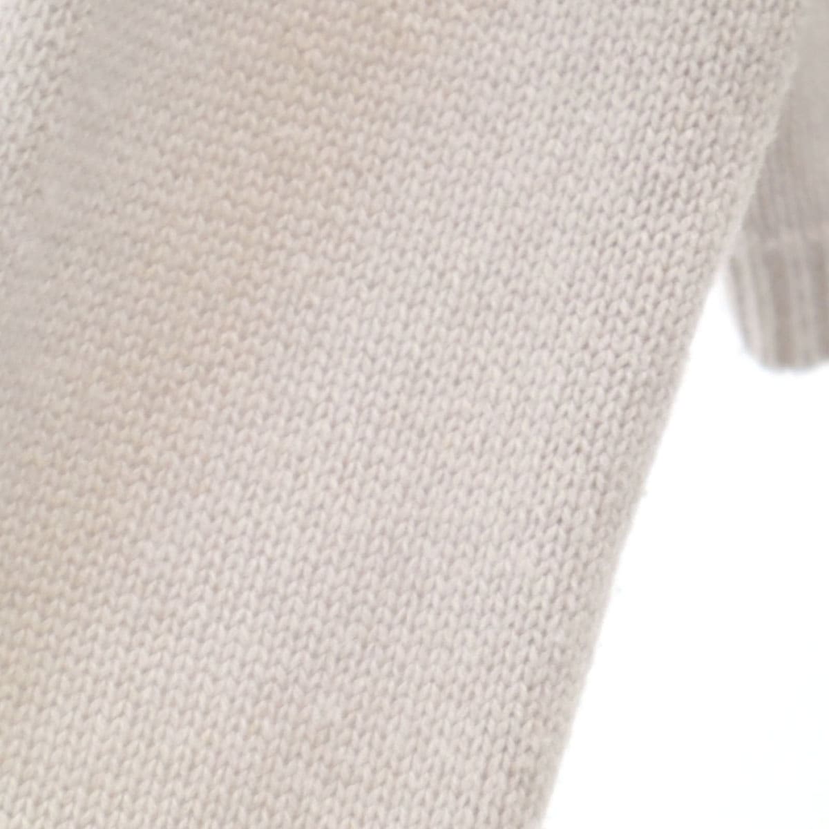 日本製 カシミヤ100％ 長袖 ショート丈 ニットカーディガン 42 グレー系 レディース 古着