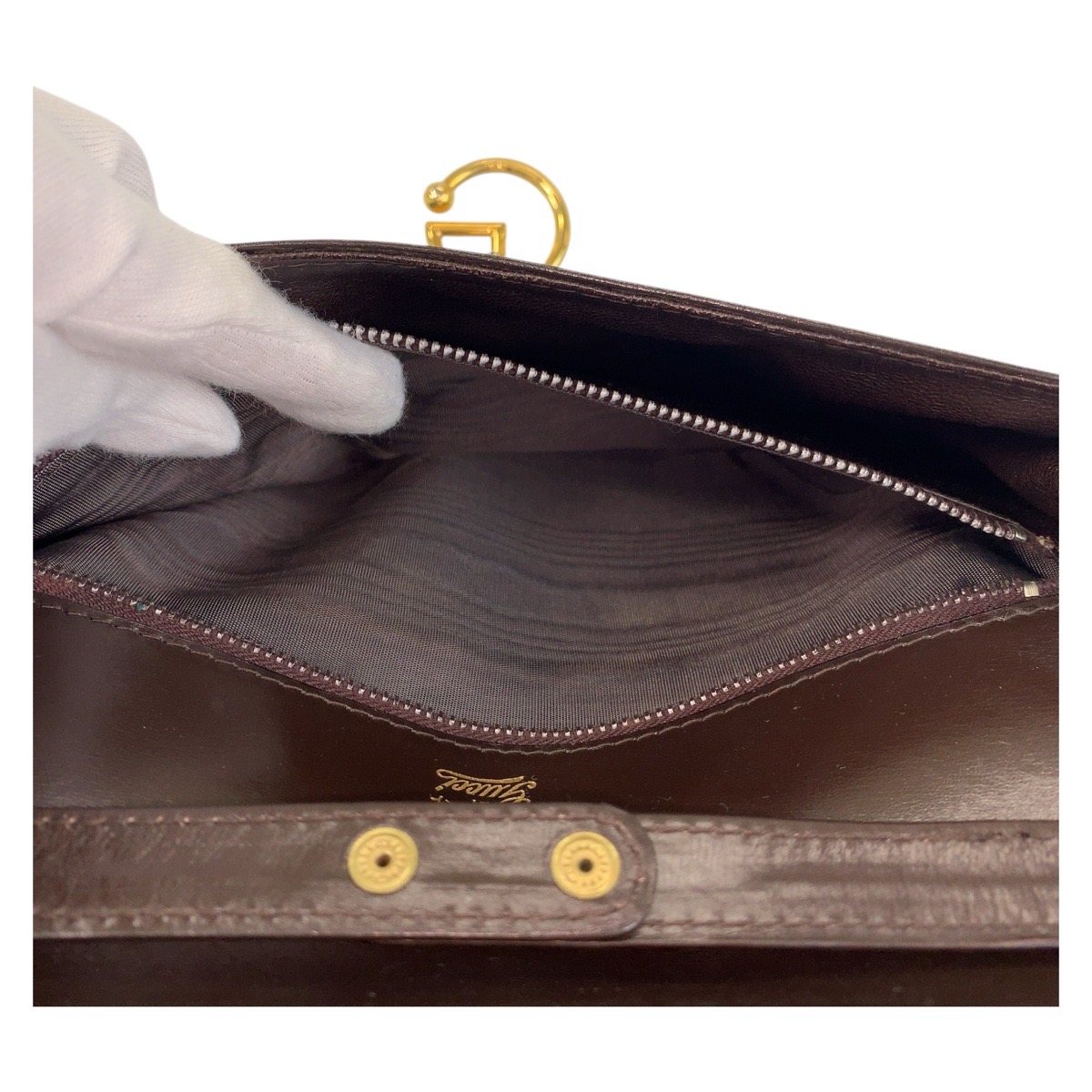 美品 ヴィンテージ ブラウン ゴールド金具 レザー ショルダーバッグ メッセンジャーバッグ レディース 409954 美品 ヴィンテージ ブラウン ゴールド金具 レザー ショルダーバッグ メッセンジャーバッグ レディース 409954