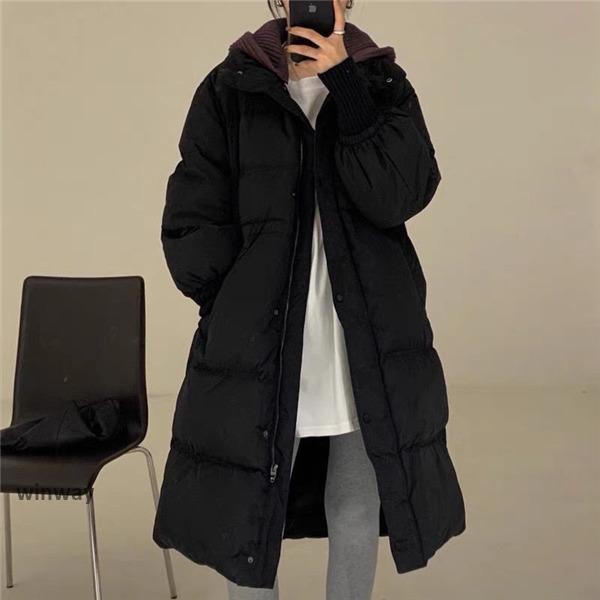ダウンコート レディース ロングコート アウター ダウン きれいめ 20代 30代 秋 冬 上品 防寒 通勤 お洒落 ゆったり フード付き 体型カバー