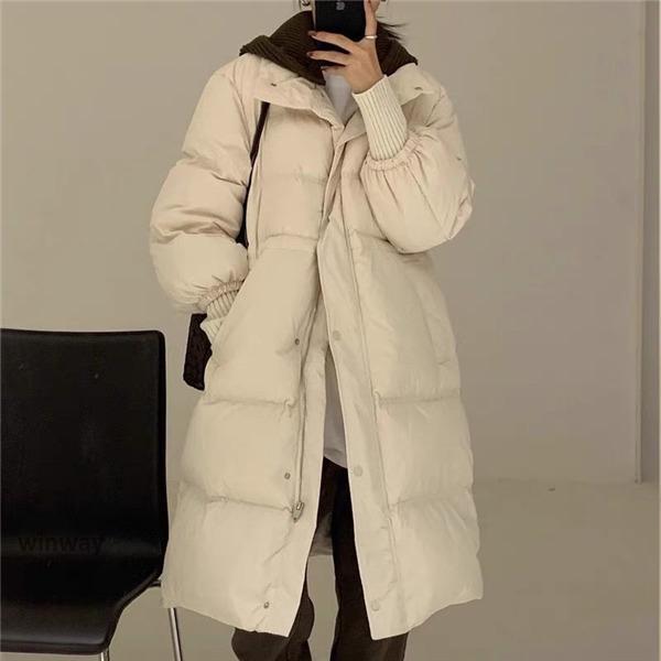 ダウンコート レディース ロングコート アウター ダウン きれいめ 20代 30代 秋 冬 上品 防寒 通勤 お洒落 ゆったり フード付き 体型カバー