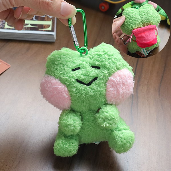 Qoo10] mininiシリーズミニカエルぬいぐるみ