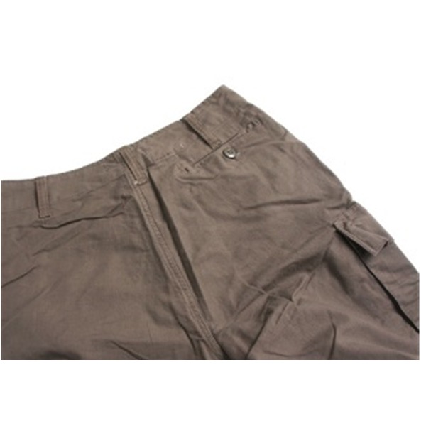 山岳猟兵用 登山パンツ ドイツ連邦国軍 モルスキン ショートパンツ 後染めエンジ Gr6 80cm レプリカ カーゴショーツ