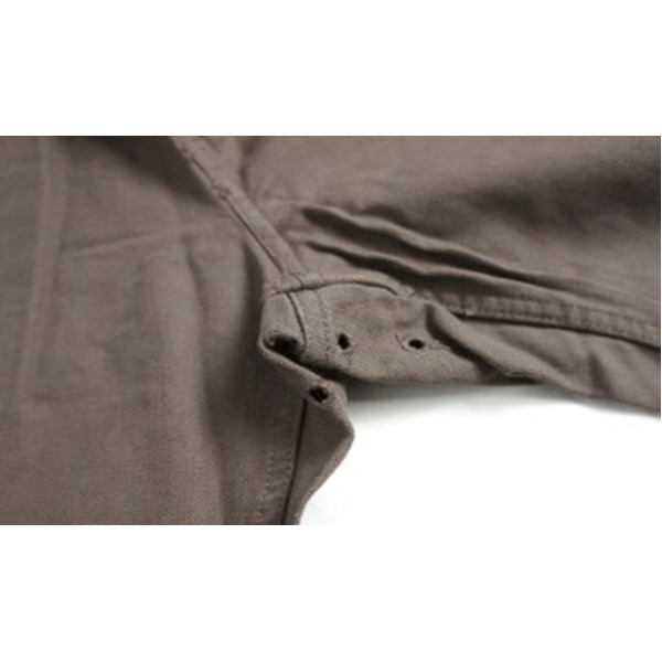 山岳猟兵用 登山パンツ ドイツ連邦国軍 モルスキン ショートパンツ 後染めエンジ Gr6 80cm レプリカ カーゴショーツ