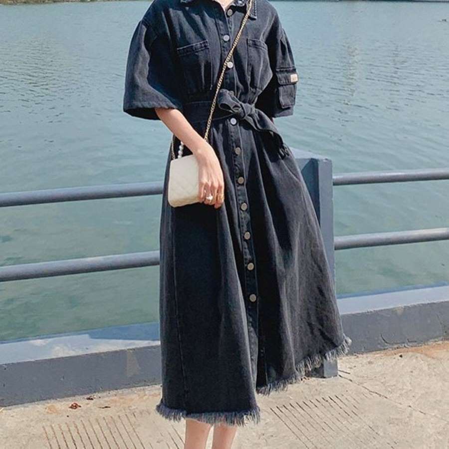 期間限定オファー しなくワンピース レディース 半袖 サマードレス デニムシャツ 10710 価格が下がった 期間限定オファー しなくワンピース レディース 半袖 サマードレス デニムシャツ 10710 価格が下がった