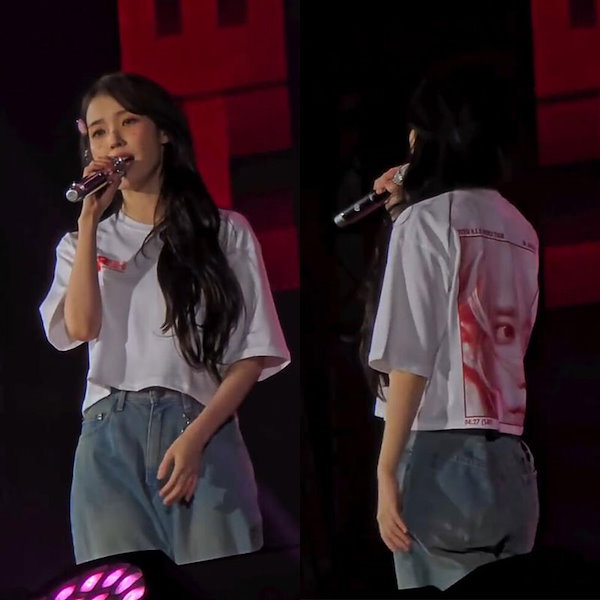 IU HEREH WORLD TOUR CONCERT スウェットシャツ IU HEREH スウェットシャツ WORLD TOUR CONCERT