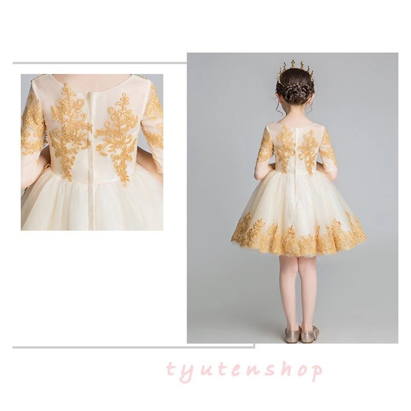 子供ドレス ピアノ演奏会 姫様ワンピース パーティードレス キッズフォーマルドレス結婚式ダンス演出 舞台服フラワーガール ジュニアドレス90cm160cm