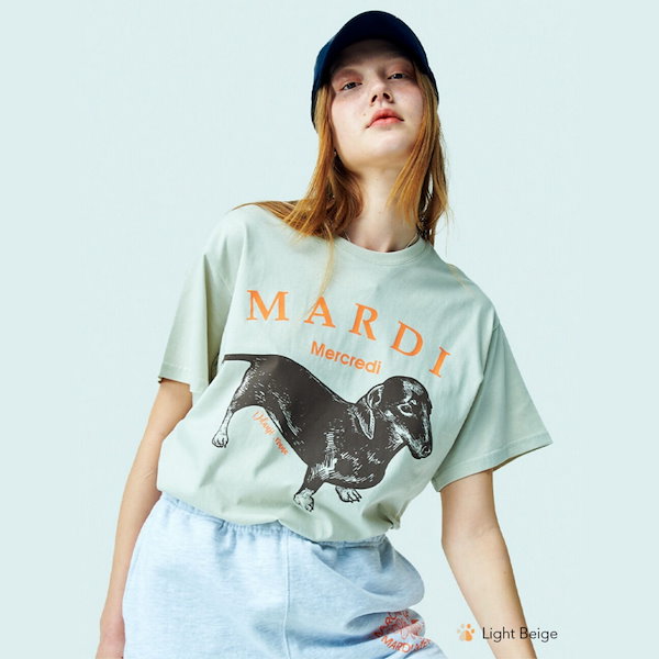 韓国 Mardi Mercredi ショーツセット（Tシャツ＋ショーツ） Mardi Mercredi 花柄プリント Tシャツ ショートパンツ セット