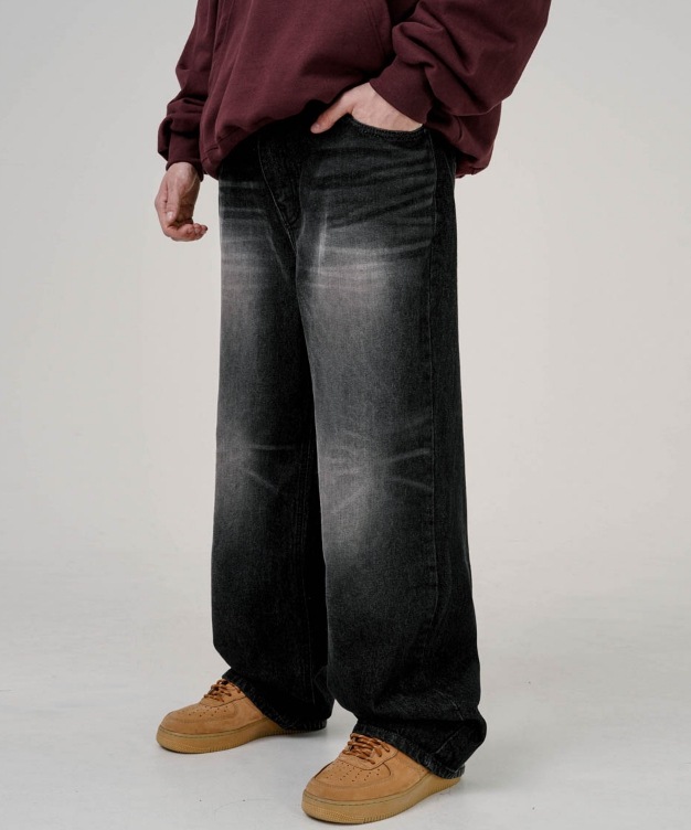 [ EZKATON ]★TONY STRAIGHT DENIM PANTS EZKATONのTony Straight Denim Pants
