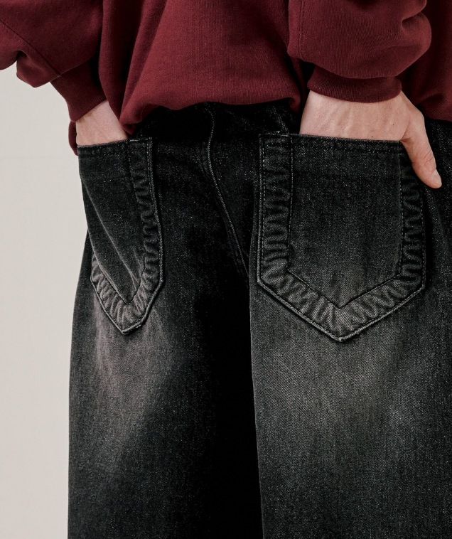 [ EZKATON ]★TONY STRAIGHT DENIM PANTS EZKATONのTony Straight Denim Pants