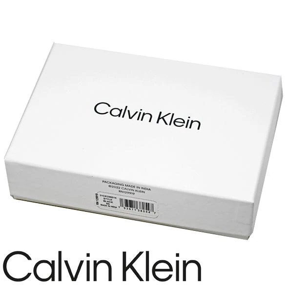 Qoo10] Calvin Klein CK 二つ折り財布 キーリング セット