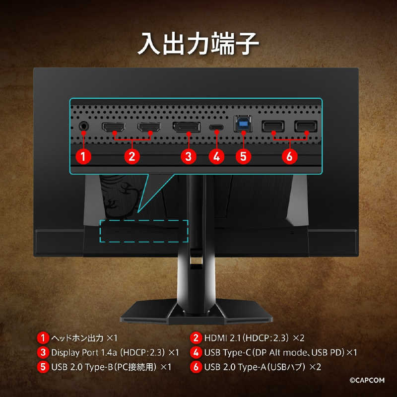 MSI　USB-C対応 ゲーミングモニター ［31.5型 /4K(3840×2160) /ワイド］　MPG 321URX QD-OLED