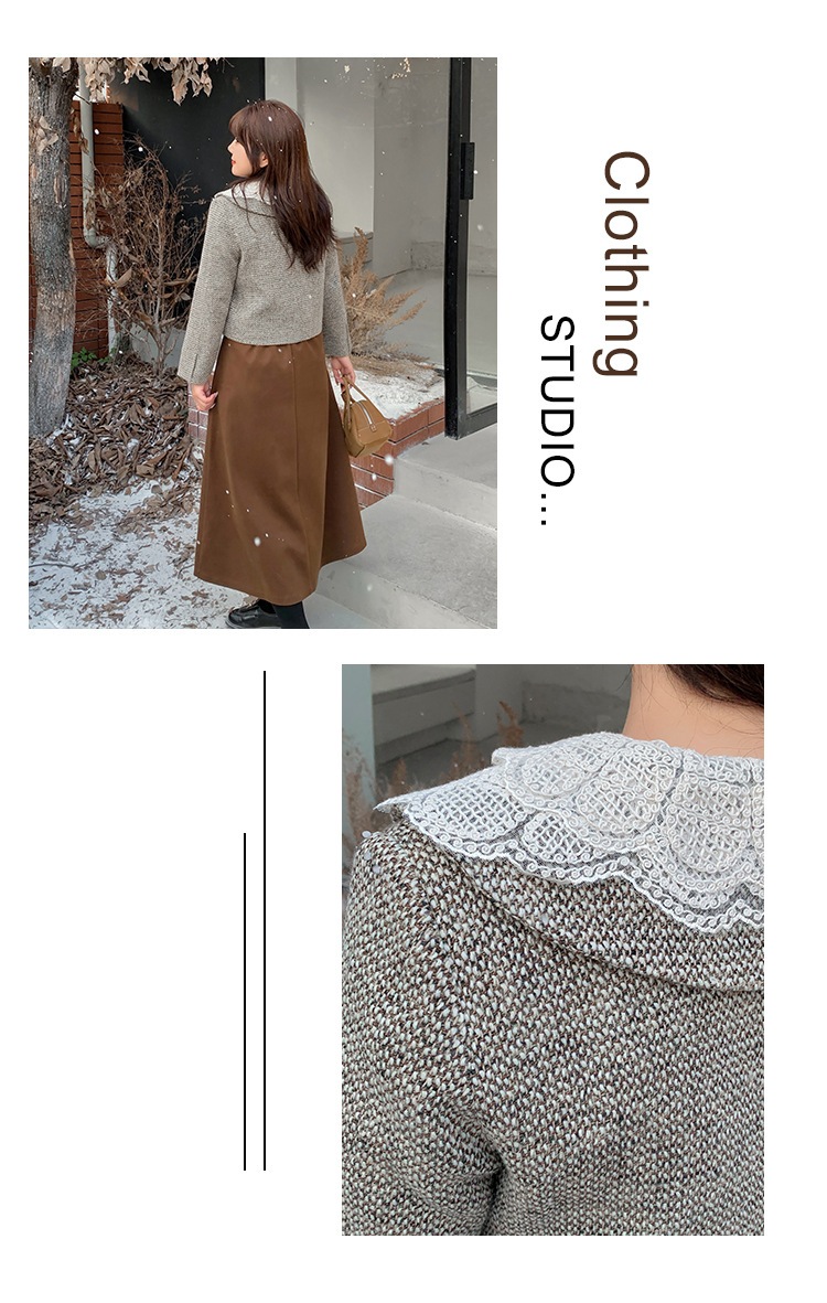 【ぽちゃまに】 冬 上下セット ニット プリーツスカート 蝶結び レトロ 大きいサイズ 体型カバー レディース セットアップ メガ割 【ぽちゃまに】 冬 上下セット ニット プリーツスカート 蝶結び レトロ 大きいサイズ 体型カバー レディース セットアップ メガ割